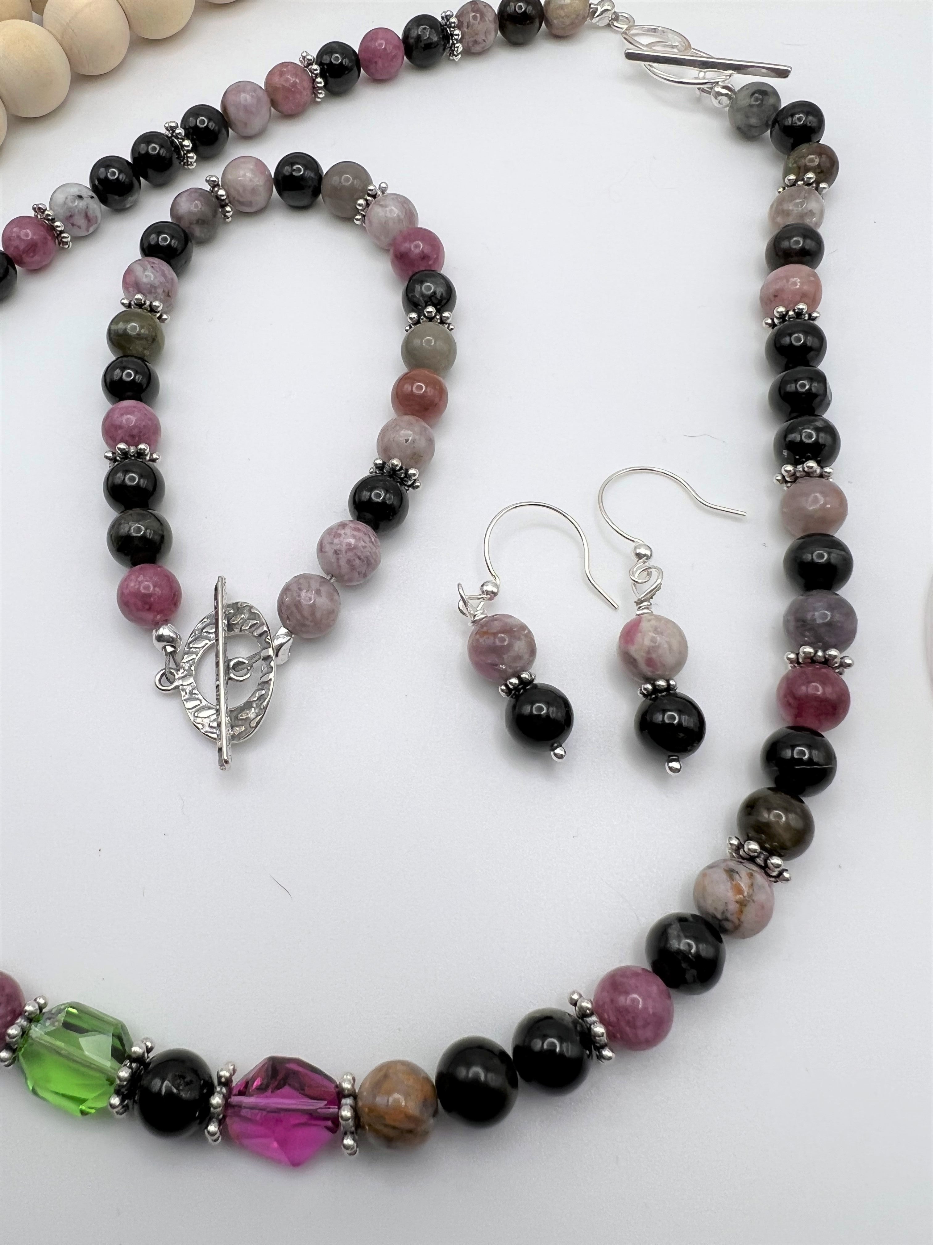 Watermelon Tourmaline Necklace – Tarra Rosenbaum Handmade Jewellery